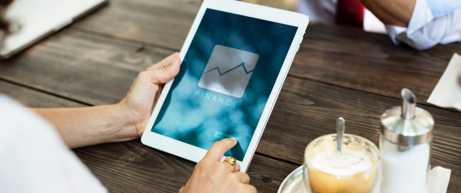 Kundenberatung mit Tablet