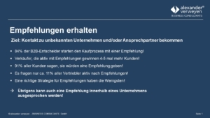 Empfehlungsmanagement