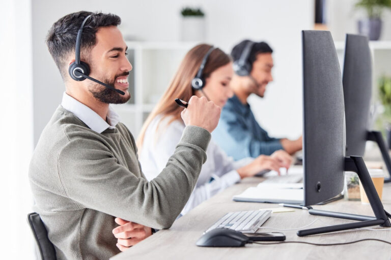 Call center Mitarbeiter
