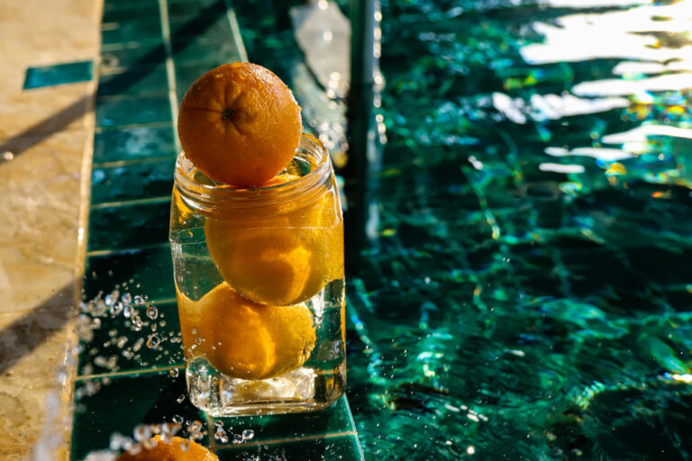 Wasser, Datteln und Orangen?