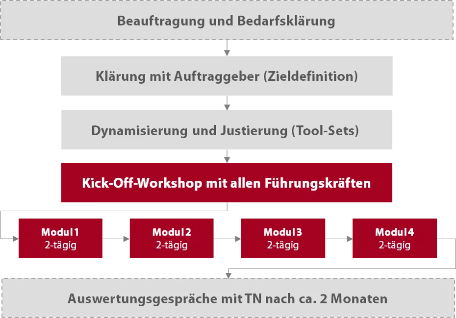 Ablauf und Funktionsweise eines Leadership Curriculum