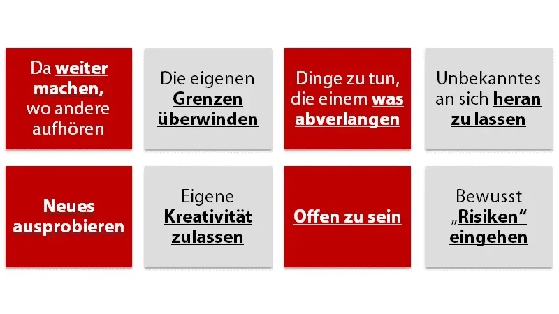 Firmenkundenberater Training: Mutig sein bedeutet...